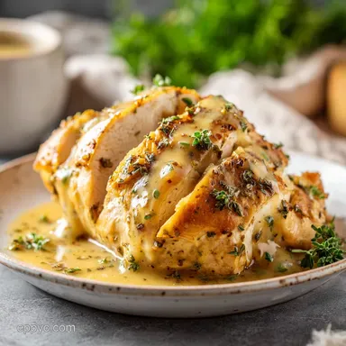 Slow Cooker Chicken and Gravy for 6 Servings