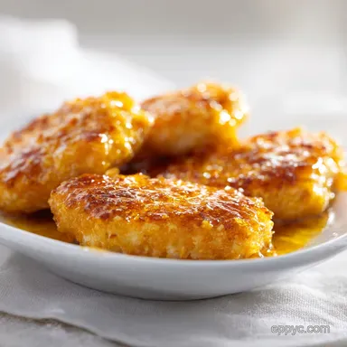 Slow Cooker Honey Mustard Chicken Tender Recipe Card