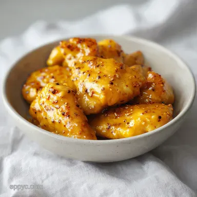 Slow Cooker Honey Mustard Chicken Tender