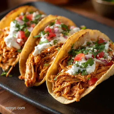 Slow Cooker Pulled Chicken Tacos: Easy Smoky Chipotle Recipe