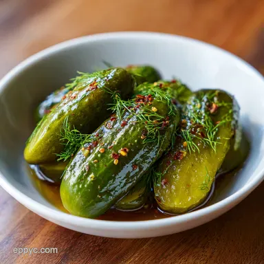 Killer Spicy Garlic Dill Pickles for 4 Quarts