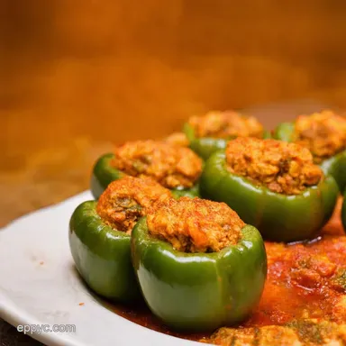 Spicy Stuffed Pimientos Recipe A Taste of Spain Recipe Card
