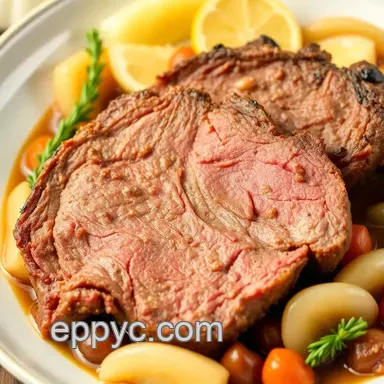 Ultimate Steam Oven Chuck Roast Tender & Juicy: A Hearty Family Favorite! Recipe Card