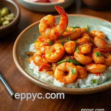My Easy Sizzling Spicy Garlic Shrimp Stir-Fry: 30-Minute Delight Recipe Card