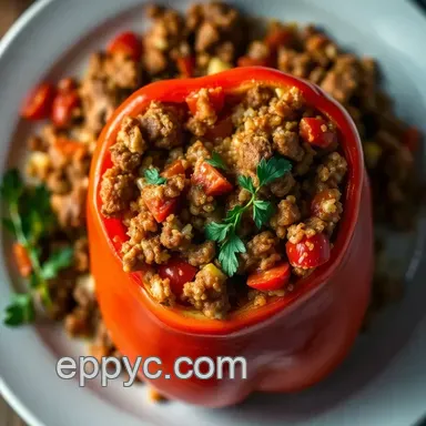 How Do You Make Stuffed Bell Peppers? My Family's Favorite Recipe! Recipe Card