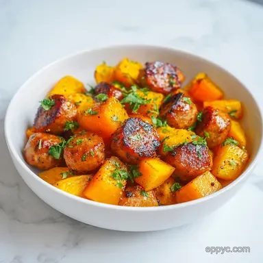 Stuffed Butternut Squash: Roasted & Ready