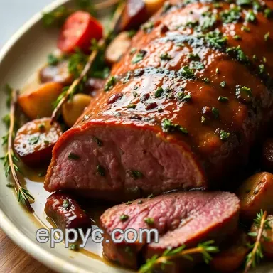 Easy & Juicy Cooking Beef Tenderloin: My Fail-Proof Herb Glazed Method Recipe Card