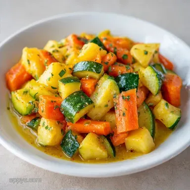 Summer Vegetable Crockpot Stew for 8