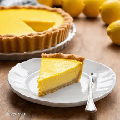 Sunshine in a Slice Easy Lemon Icebox Pie Recipe Recipe Card