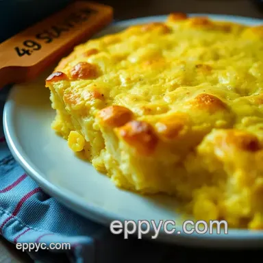 Sweet & Savory Easy Cornbread Casserole: A Family Favorite Recipe Recipe Card