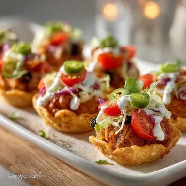 Taco Ranch Bites: Savory Beef Appetizers Ready in 26 Minutes Recipe Card
