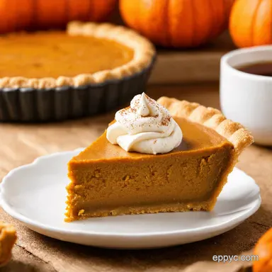 The Great Pumpkin Pie Thanksgiving Pies Elevated Recipe Card