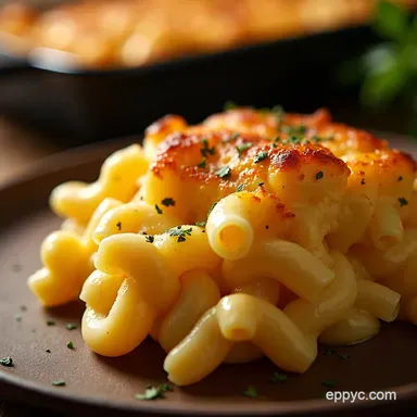 The Ultimate mac and cheese from scratch Smooth Mornay Gruyère Cheddar Recipe Card