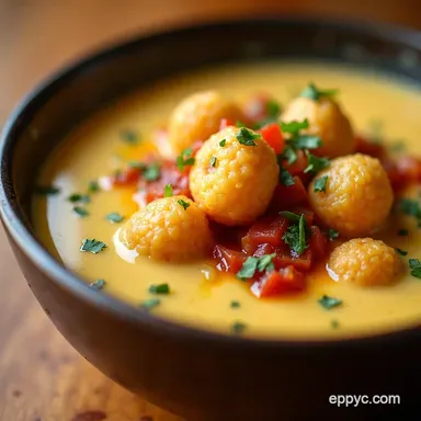 The Best Crispy Tater Tot Soup Recipe Loaded Comfort Recipe Card