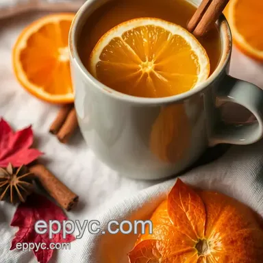 Spiced Apple Cider Recipe: Autumn Comfort in a Mug Recipe Card