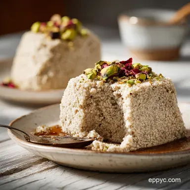 Halva Recipe: Make The Silky, Flaky Tahini Confection Recipe Card