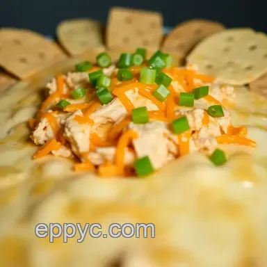 Ultimate Buffalo Chicken Wing Dip with Rotisserie Chicken: A Must-Try! Recipe Card