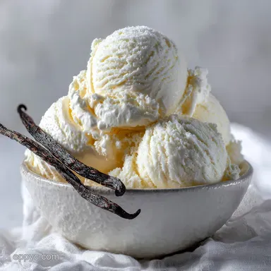 Vanilla Bean Ice Cream Without Eggs