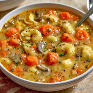 Tortellini Soup Vegetarian in 35 Minutes