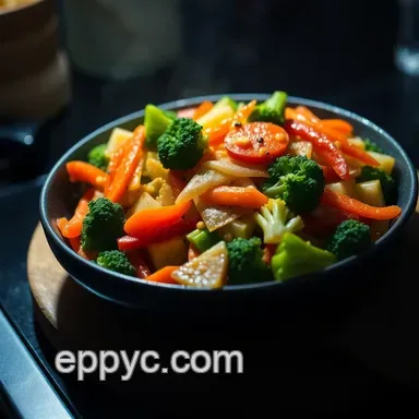 5 Amazing Ways to Use What You Have: Flavorful Veggie Stir-Fry Recipe Card