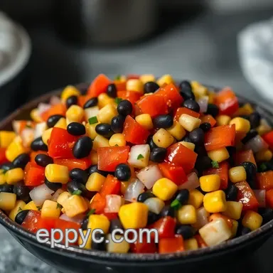 Easy and Flavorful Black Bean and Corn Salsa: My Family&#039 s Favorite Recipe