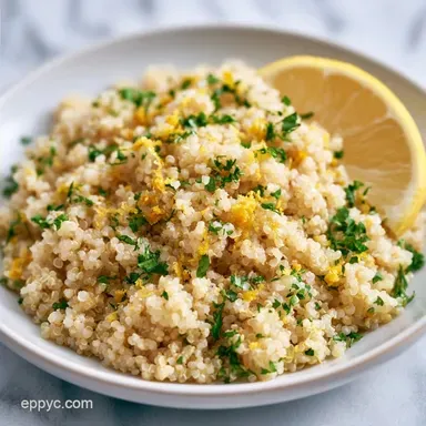 Lemon Herb Quinoa in 25 Minutes