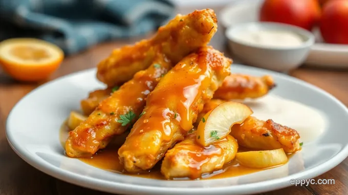 Apple and Honey-Glazed Chicken Tenders