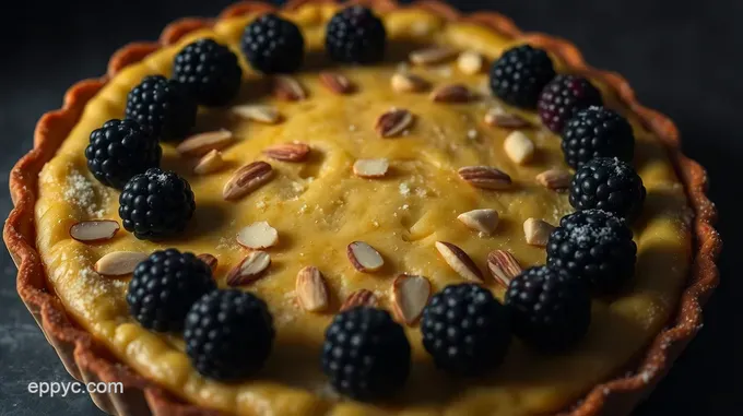 Blackberry and Almond Frangipane Tart