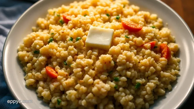 Creamy Mushroom Risotto with Quinoa