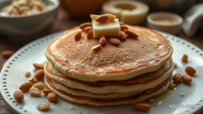 Fluffy Almond Flour Pancakes