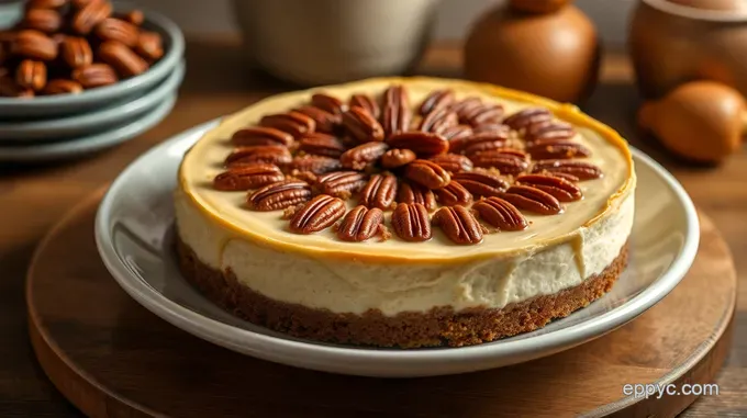 Heavenly Pecan Pie Cheesecake
