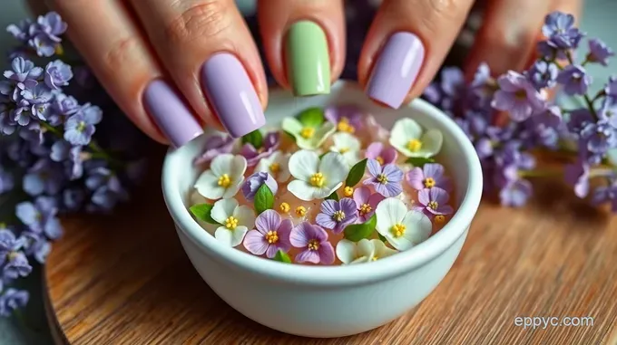 Lovely Lavender Mother s Day Nails: A Floral Fantasy for Your Fingers