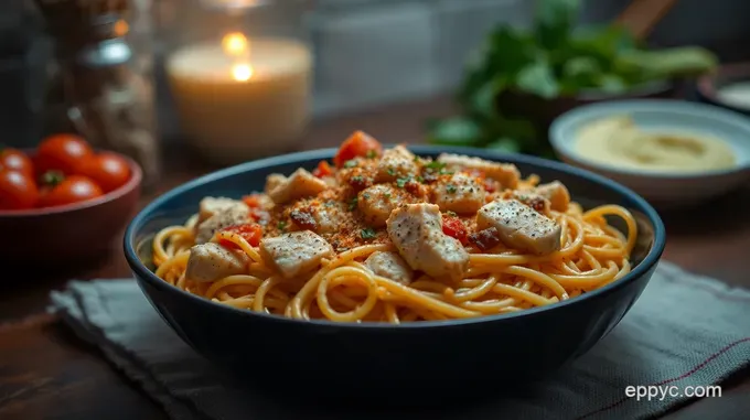 Monterey Chicken Spaghetti Delight
