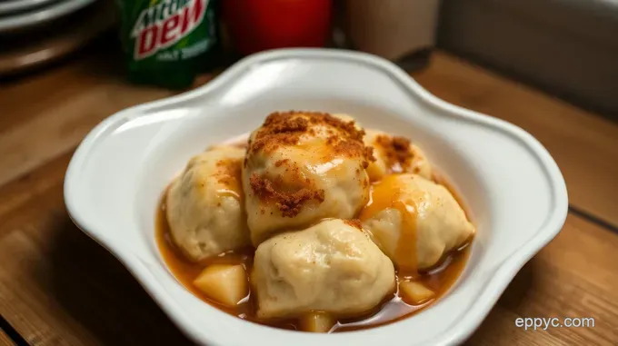 Mountain Dew Infused Apple Dumplings: A Sweet Twist on a Classic Delight!