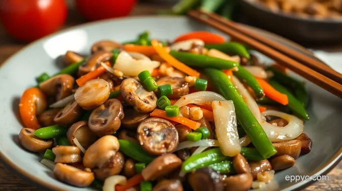 Savory Soy-Infused Mushroom Stir-Fry