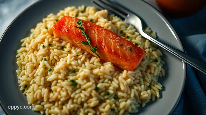 Sicilian Salmon Risotto