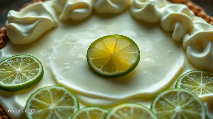 Sunshine Lime Pie: Zesty Easy Lime Pie Dessert! Sunshine Lime Pie