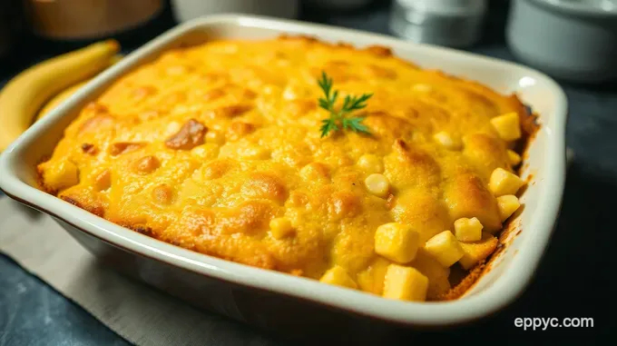 Sweet and Savory Easy Cornbread Casserole