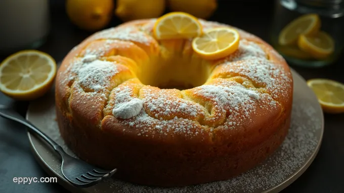 Zesty Lemon Olive Oil Cake