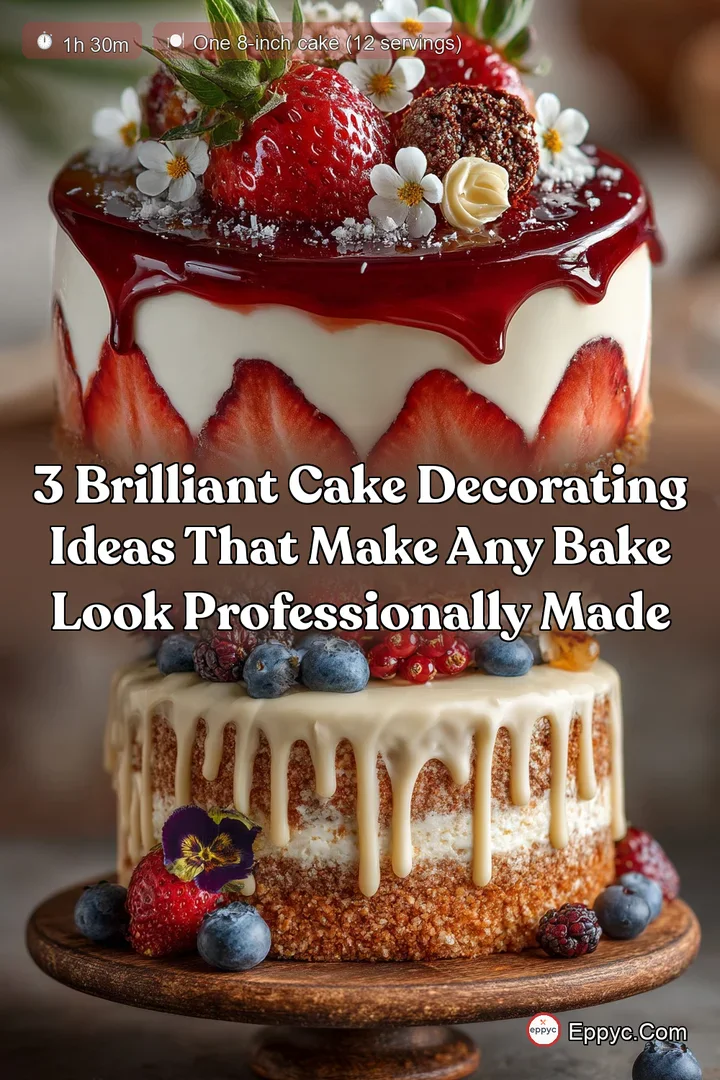 3 Brilliant Cake Decorating Ideas That Make Any Bake Look Professionally Made