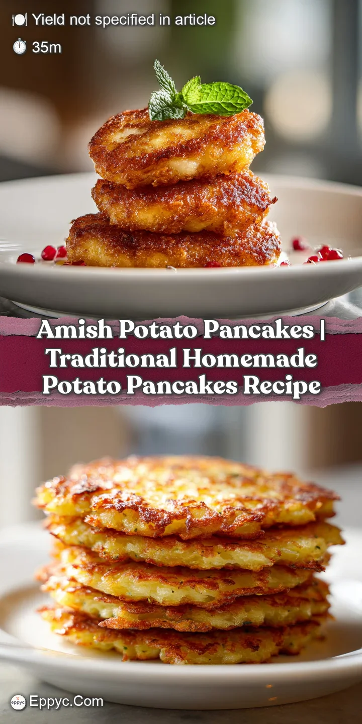 Close-up of a fluffy potato pancake with a perfectly crisp, textured exterior.