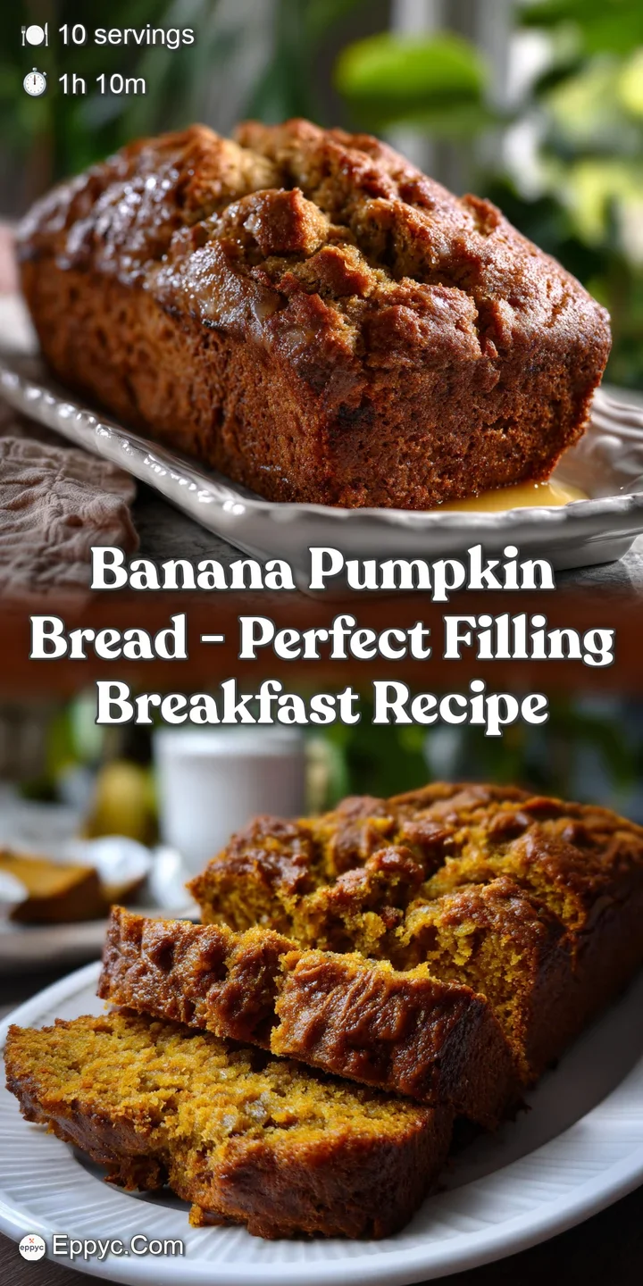 banana pumpkin bread - Perfect Filling Breakfast Recipe
