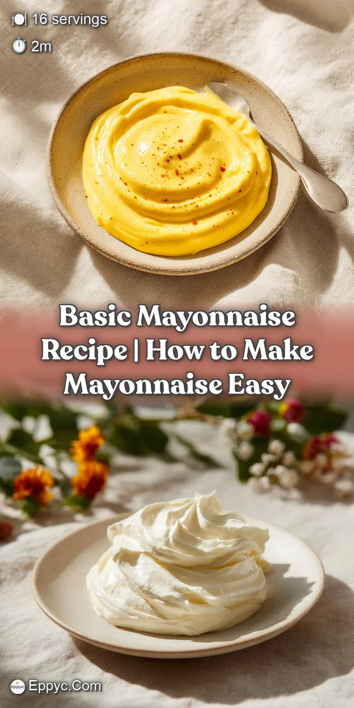 Close-up of fresh mayonnaise: smooth, pale yellow, and gleaming. Inviting texture; a promise of creamy, rich flavor in eve...