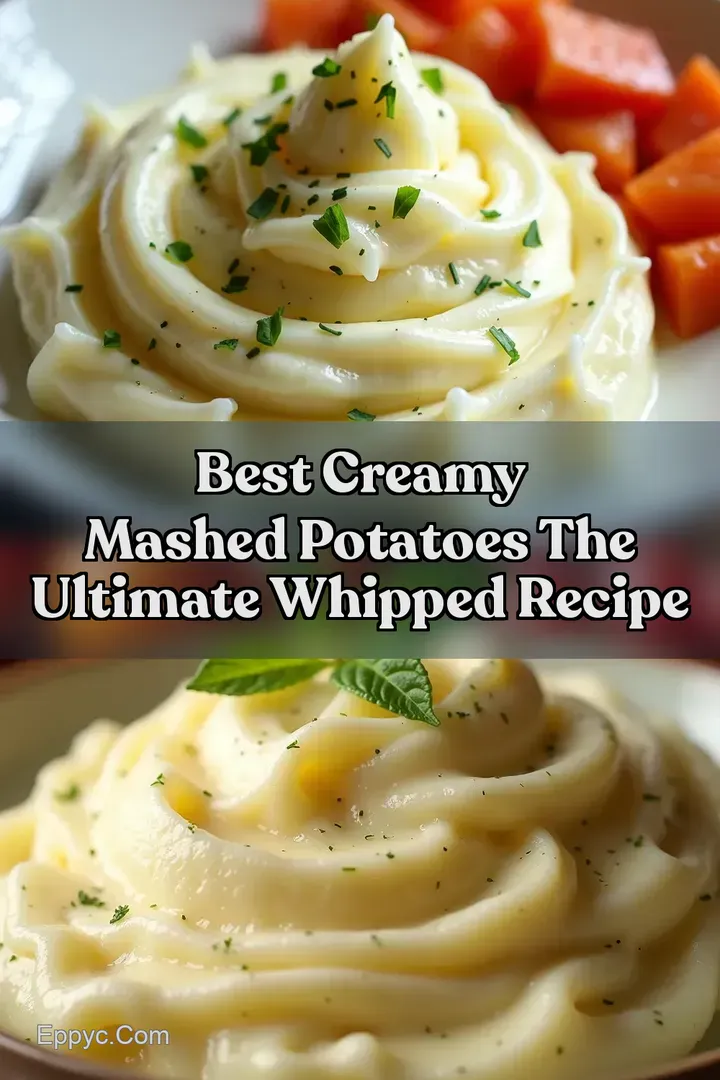 Best Creamy Mashed Potatoes The Ultimate Whipped Recipe