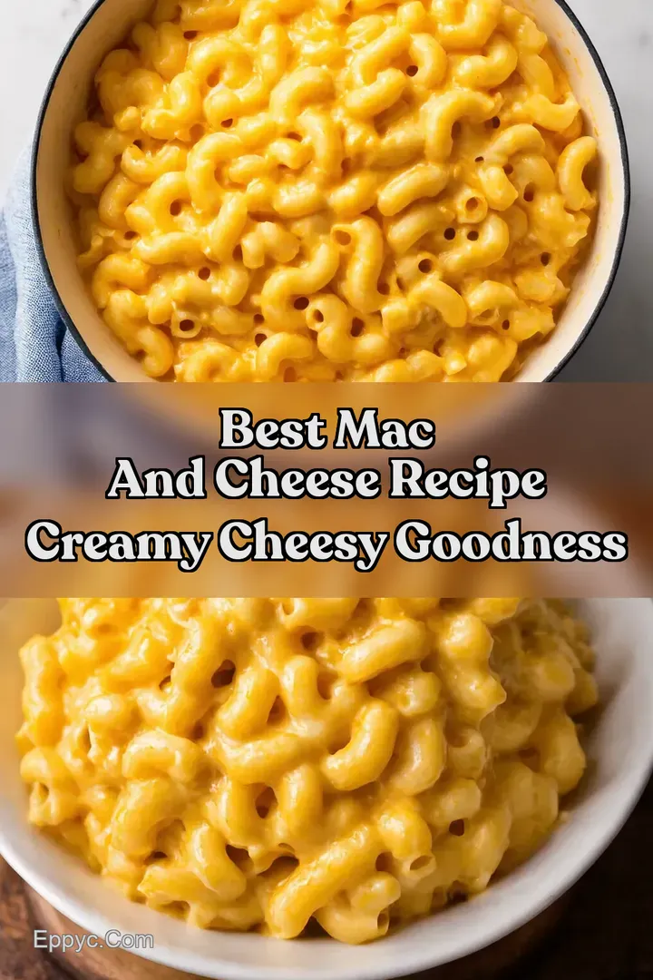 Best Mac and Cheese Recipe Creamy Cheesy Goodness