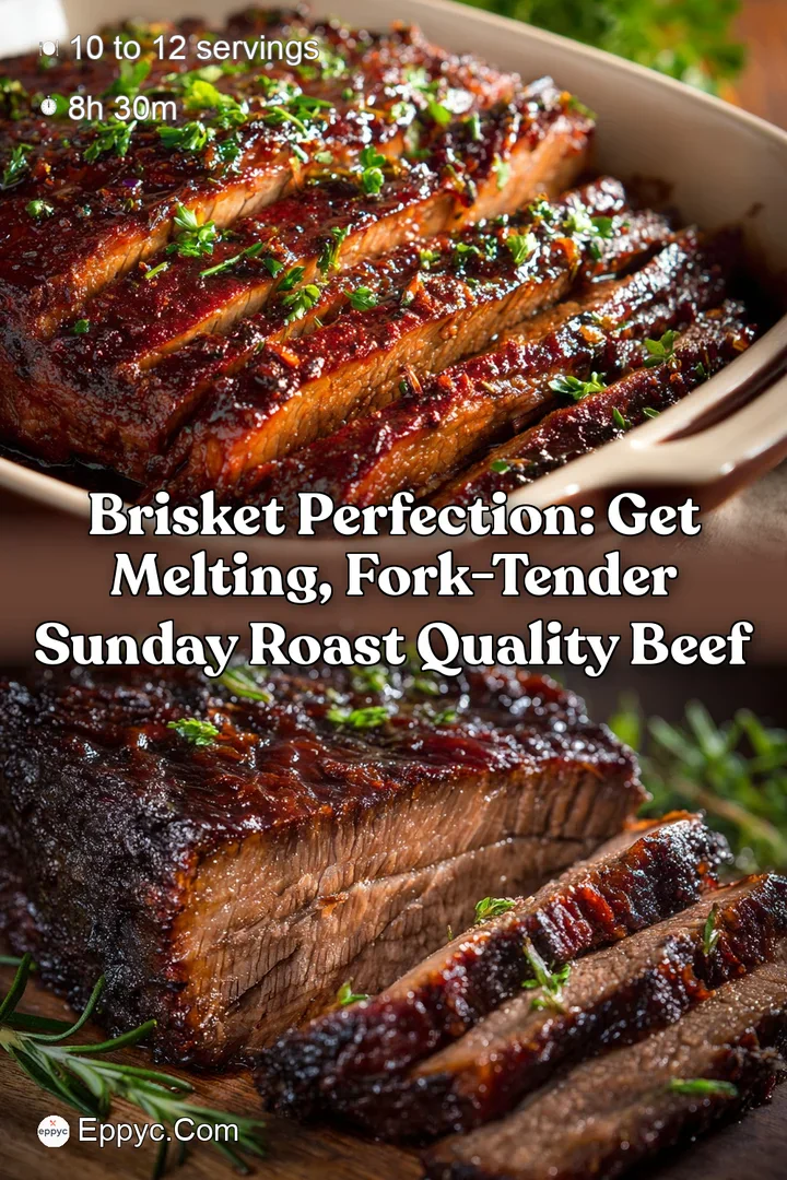 Brisket Perfection: Get Melting Fork-Tender Sunday Roast Quality Beef