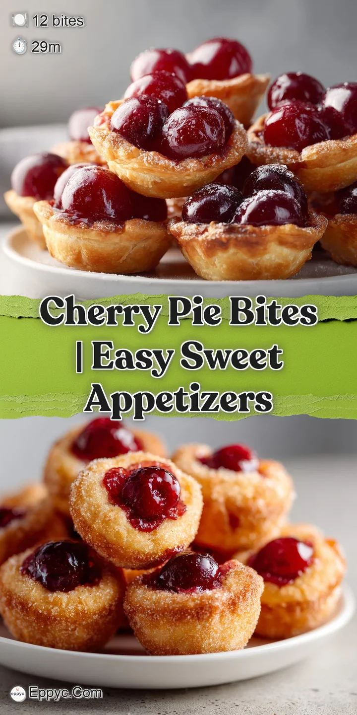 Extreme close-up of flaky, buttery pastry edges surrounding a thick, bubbling ruby-red cherry center with syrup.
