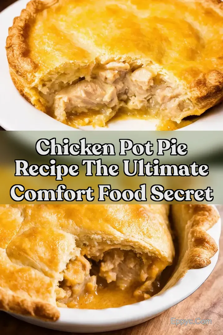 Chicken Pot Pie Recipe The Ultimate Comfort Food Secret