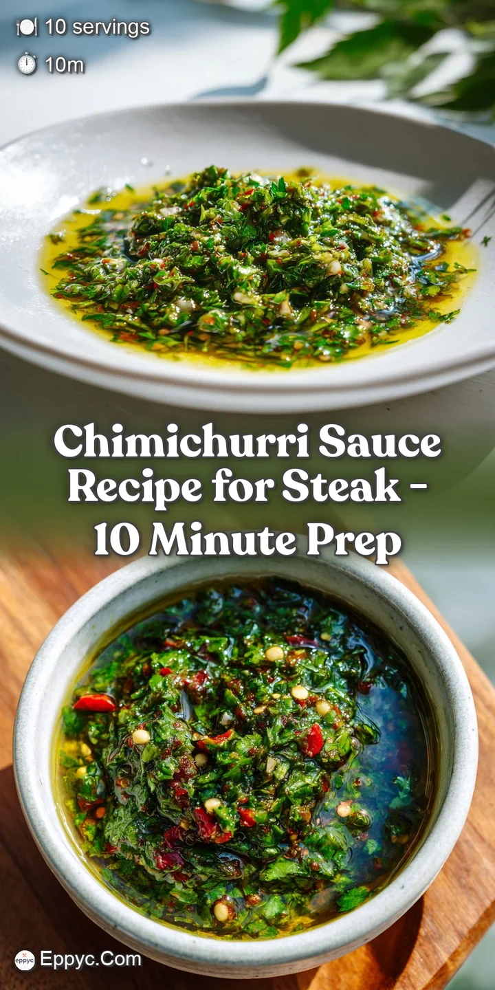 Close-up view of coarsely chopped fresh herbs glistening with olive oil, showcasing the vibrant texture and color of homem...