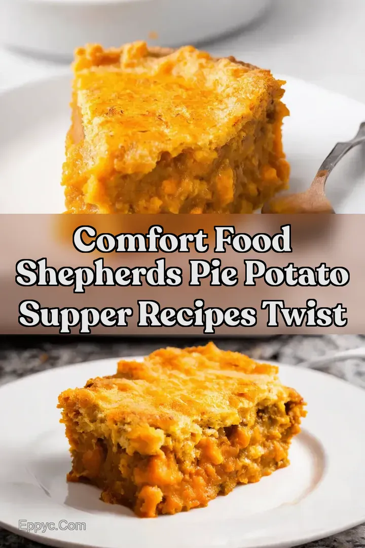 Comfort Food Shepherds Pie Potato Supper Recipes Twist